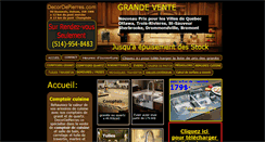 Desktop Screenshot of decordepierres.com